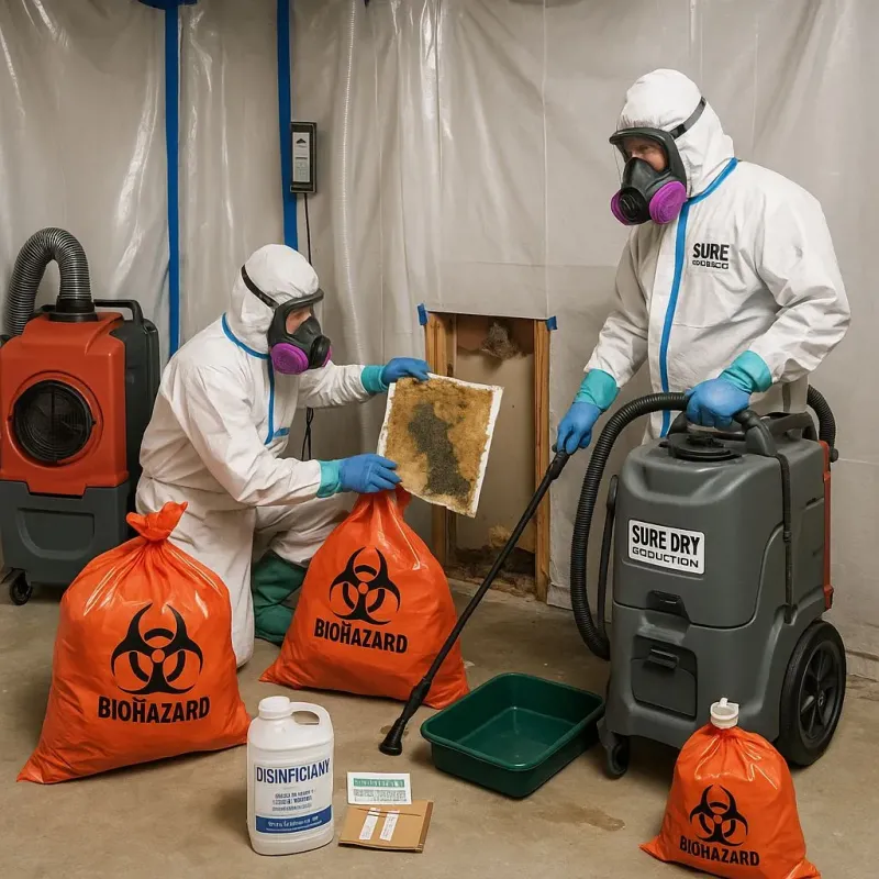 Contaminated Water Handling Protocols process in Johnson, AR