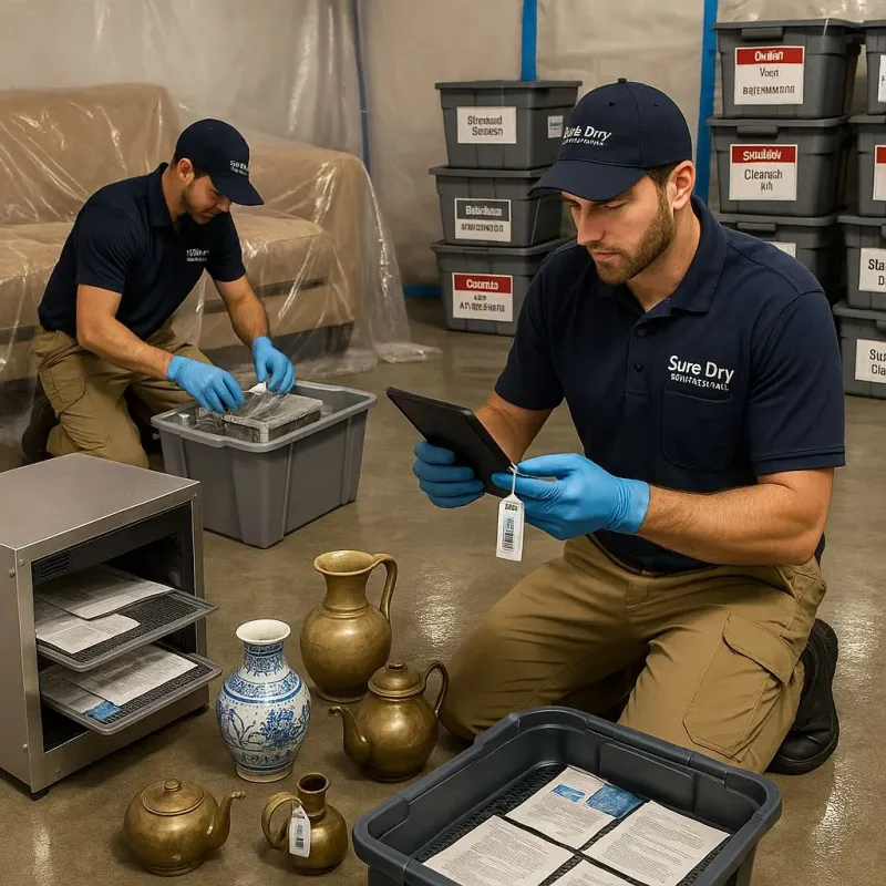 Content Protection and Restoration process in Johnson, AR