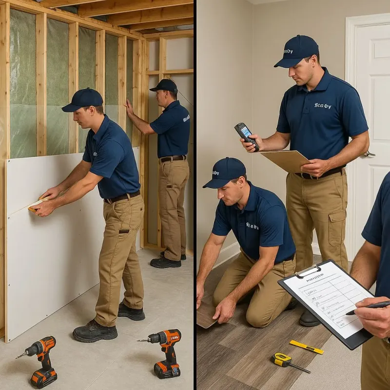 Repairs and Reconstruction process in Johnson, AR