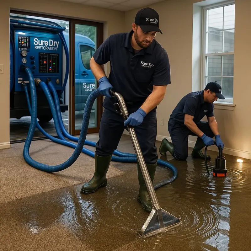 Water Extraction and Removal process in Johnson, AR